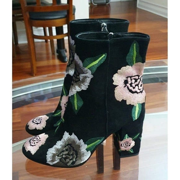 Rebecca Minkoff Embroidered Booty Sze 9,5 - Picture 7 of 14